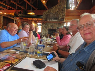 Since the crew was still hungry, we decided to have dinner at Montana's steakhouse.