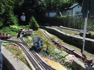 After we switch Block House, we head up the grade to Spruce.