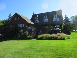 July 17.  The back of the house still looks great.