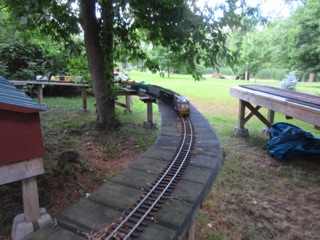 My RS-3 stops working, but I get another locomotive and continue my run.