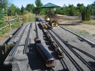 July 20.  Friday morning we head over to Dave McCurdy’s huge layout.