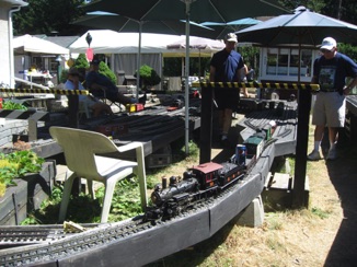 July 21.  A look at Nelson Yard.