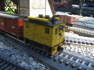 Ric's boxcar makes it around in the afternoon.