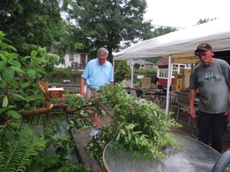After the storm, there's some clean up to do.