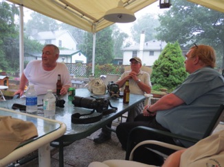July 19.  We thought it was done, but the rain returns and we call it quits for operations.