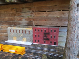 July 21.  My Hotel Rossean building flat has been installed on Doug's Northland Railroad.