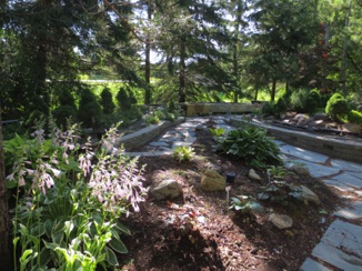 July 21.  A lot of work has been done on the garden.