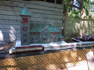 I operate the passenger train.