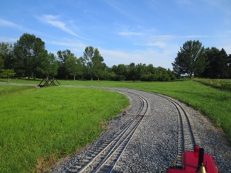 There's a lot of track to ride on.