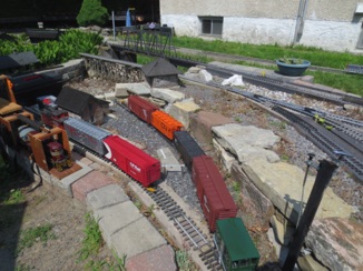 Leaving Nelson Yard, our first job is to switch the Block House.