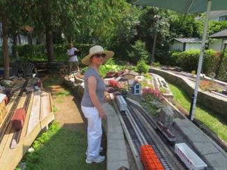 July 18.  There's also work in Spruce, but at least there's an umbrella to help keep things cool.