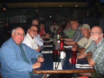 It's hard to find a restaurant that will seat this many as a group.
