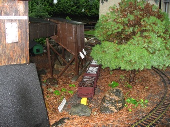January 20.  The hoppers that Fred had set out the night before were completely filled with water.