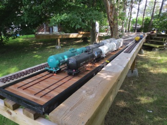 Doug completed his car float over the winter.