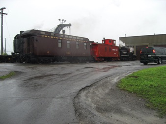 July 20.  Fred saved the day by quickly arranging a trip to the Canadian Transportation Museum, complete with a private tour. 