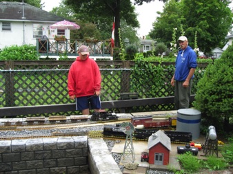 July 20.  The tour is over and so is the rain.  Back to the railroad!