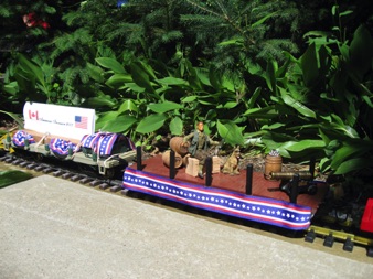 Some decorated cars commemorate this year’s Invasion.