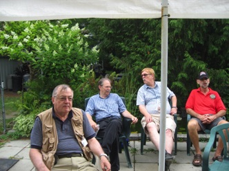 July 16.  The crew gathers.