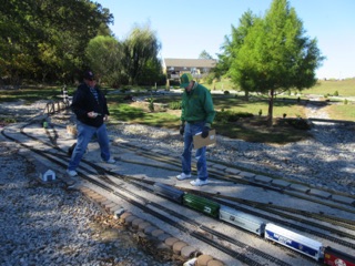 October 17.  Mark and Mark were running the yard between Evansville and Memphis.