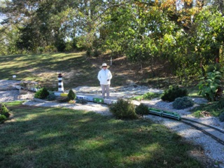 October 17.  We're passing the light house and headed up the grade.