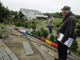 October 14.  The problem is soon solved and Ken and I can continue to work Overlook. We start by taking the two Coca-Cola cars off of the train to deliver to the Coke plant.