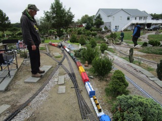 October 14.  We also store some boxcars on the spur.