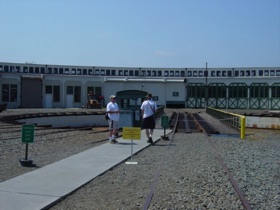 First stop is the North Carolina Transportation Museum.