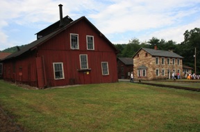 Many of the original buildings are still here.