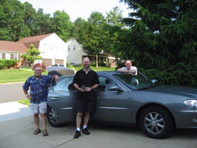 We get ready to leave Burke, Virginia, headed for North Carolina.