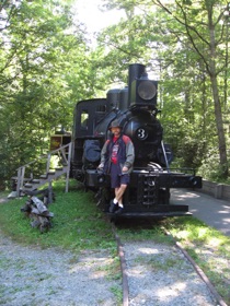 Gaetan poses...