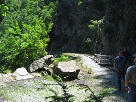 It IS rugged country.