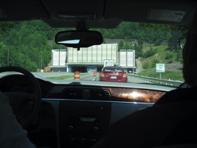 After visiting Tweetsie, we get back on the road again headed to Cass, West Virginia.