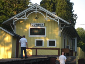 We stay near Durbin, West Virginia.
