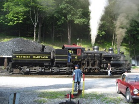 One of their Shay locomotives.