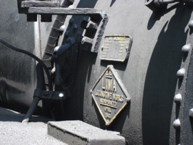 This particular locomotive has been around for more than a few years.