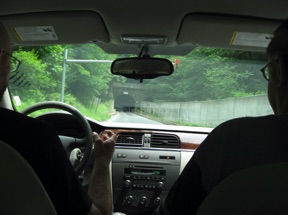 Back on the road again.