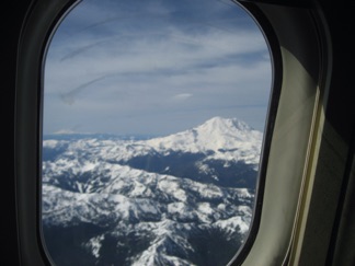 April 3.  It's a long flight from Washington, DC to Seatle, Washington.