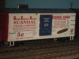 One of Dave's boxcars.