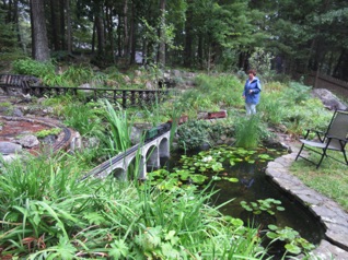 Crossing Lake Sarah Jane, we only have clearance to Day Lily Junction.