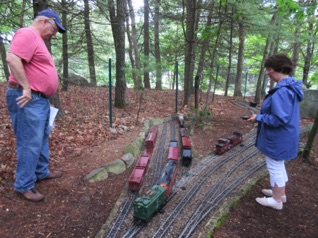 August 23.  When we get to Solitude, Bill has us do some switching...(Step #8)