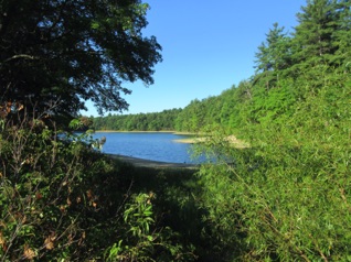 Not very many birds, but lots of folks swimming and boating. Very pretty area.