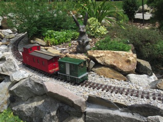 I get my little boxcar out.  