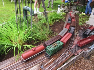 My train is ready to depart.
