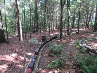 August 13.  Next, it's Whiplash curve as we wind our way up hill to Stiege.