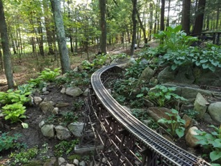 July 28.  One of many trestles.