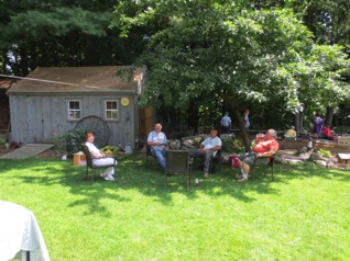 After running the first set of trains it's time for lunch.