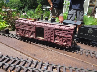 August 17.  Al brought his nice stock car model.