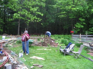 May 14.  Friday.  Jon & Bob continue work,