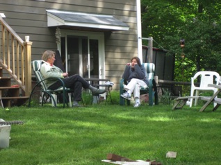 May 15.  Saturday.  Just about ready to leave, but it looks like the work is done!