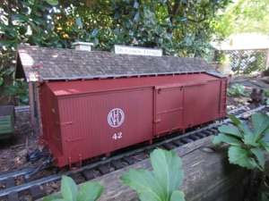 August 15.  I built this boxcar and lettered it for Bob McCown's Nashoba Valley Transportation Company.